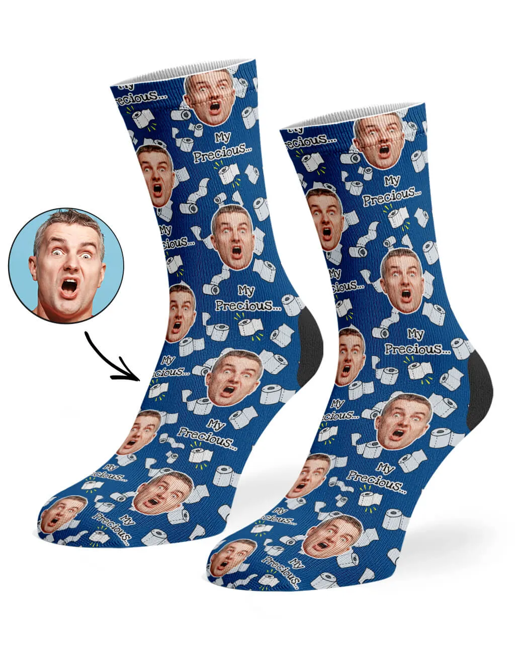 My Precious Loo Roll Socks