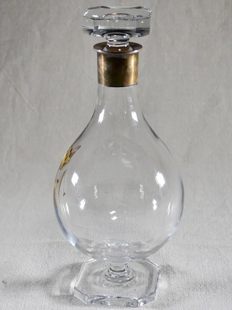 Napoleon carafe - N with crown
