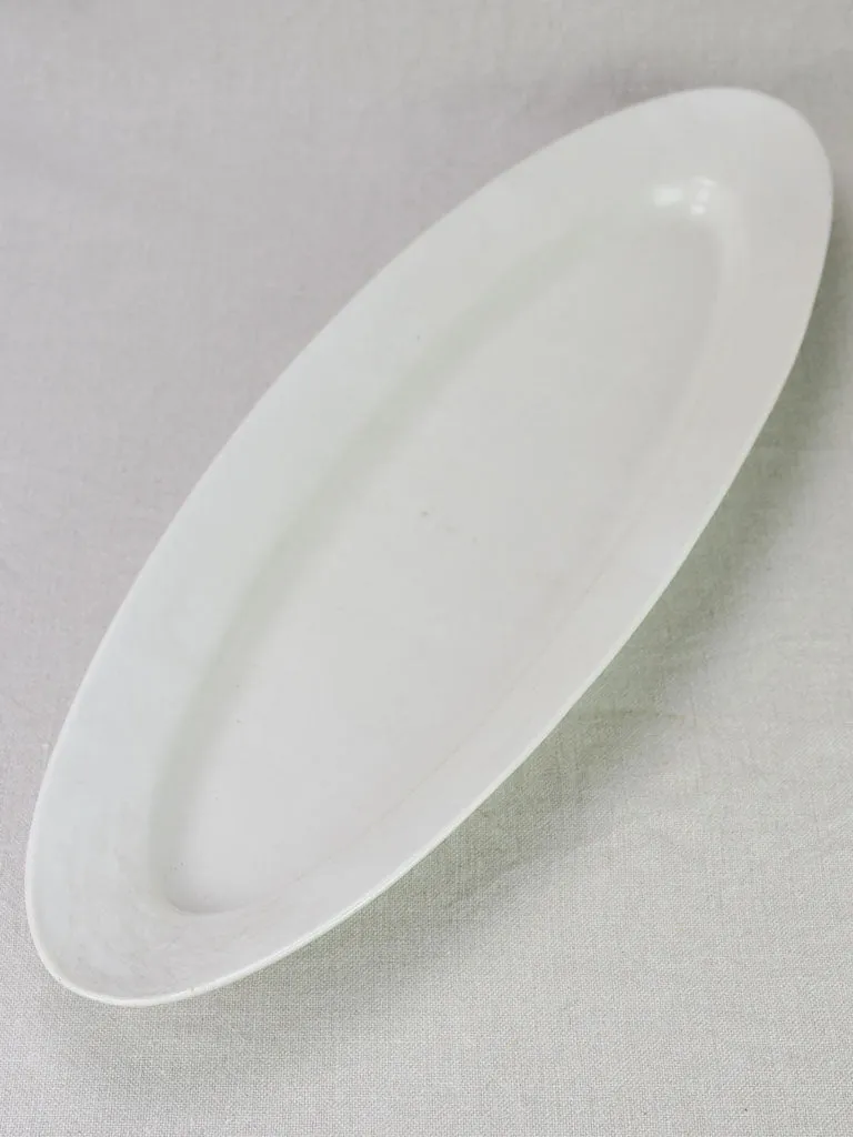 Napoleon III porcelain fish platter 23¼"