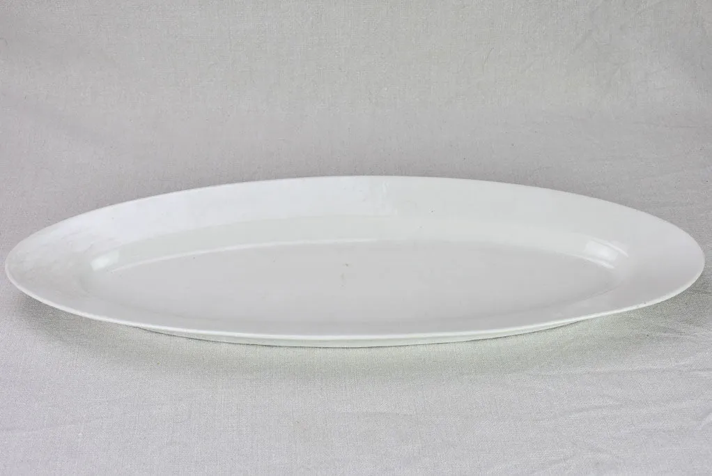 Napoleon III porcelain fish platter 23¼"