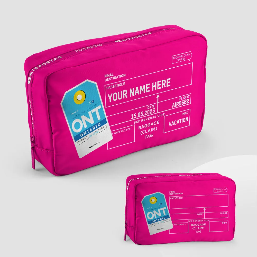 ONT - Packing Bag