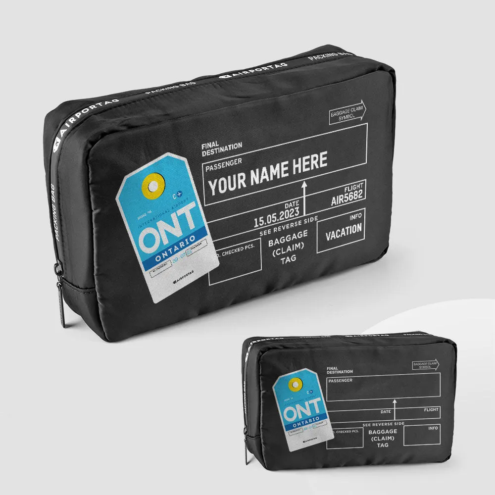ONT - Packing Bag