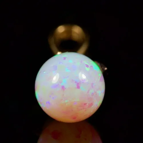 Opal Diamond Pendant 9ct Gold