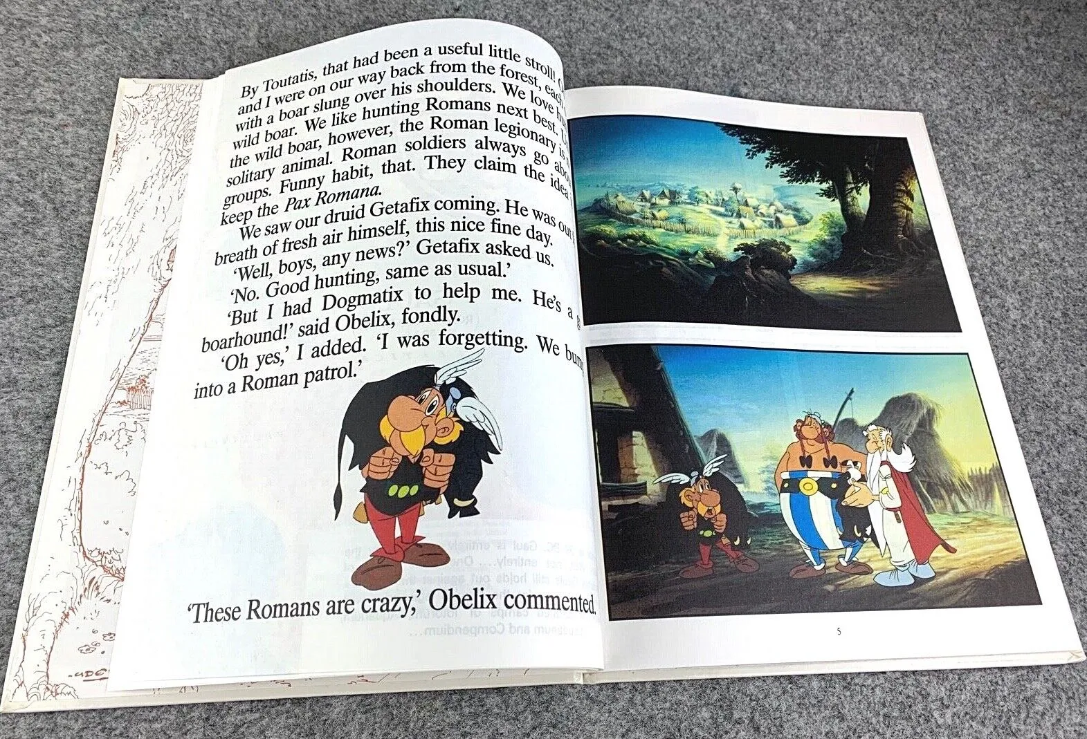 OPERATION GETAFIX Hodder 1990 1st UK Edition Hardback Asterix Book EO Comic