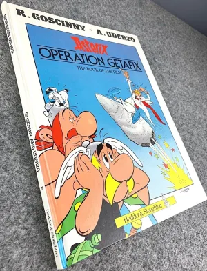 OPERATION GETAFIX Hodder 1990 1st UK Edition Hardback Asterix Book EO Comic