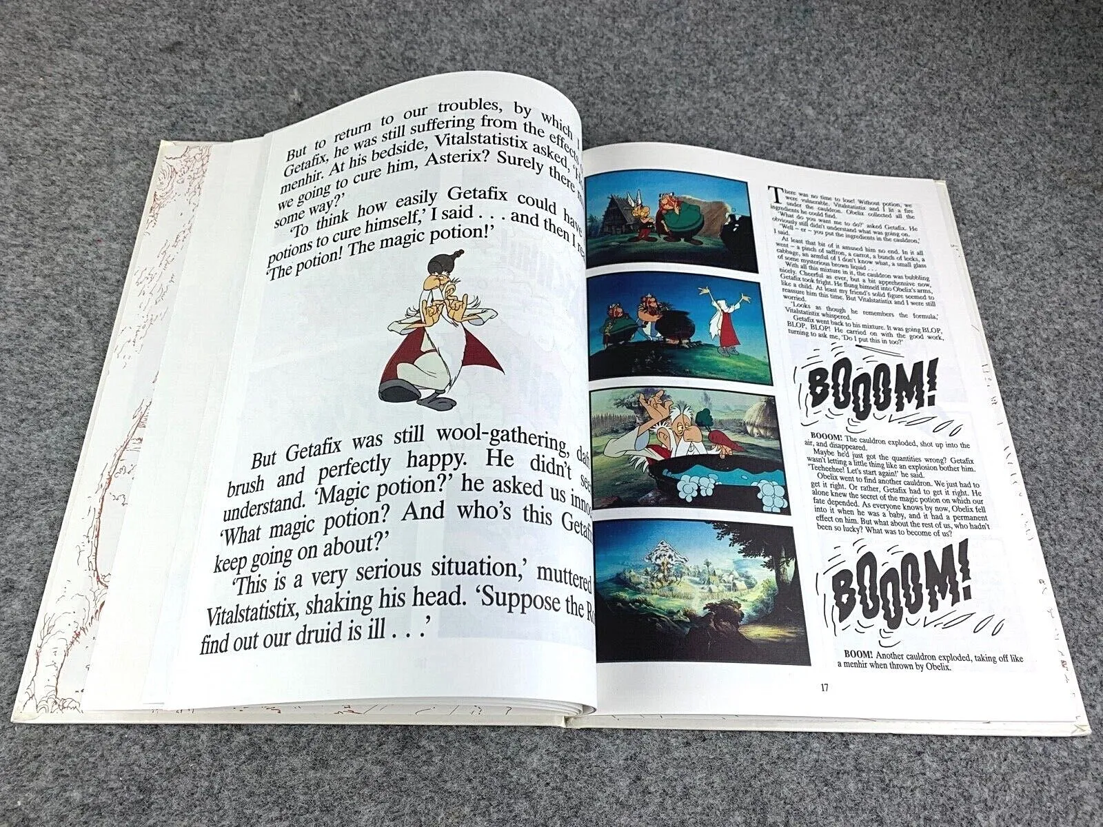 OPERATION GETAFIX Hodder 1990 1st UK Edition Hardback Asterix Book EO Comic