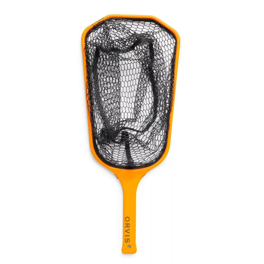 Orvis Widemouth Hand Net - Find My Net Orange