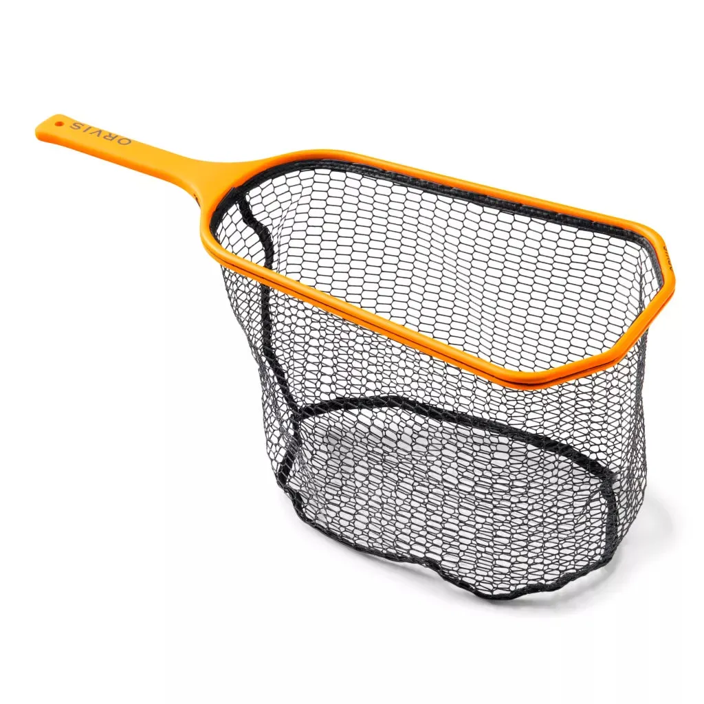 Orvis Widemouth Hand Net - Find My Net Orange