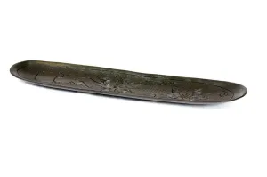 Oval Ebony Plate