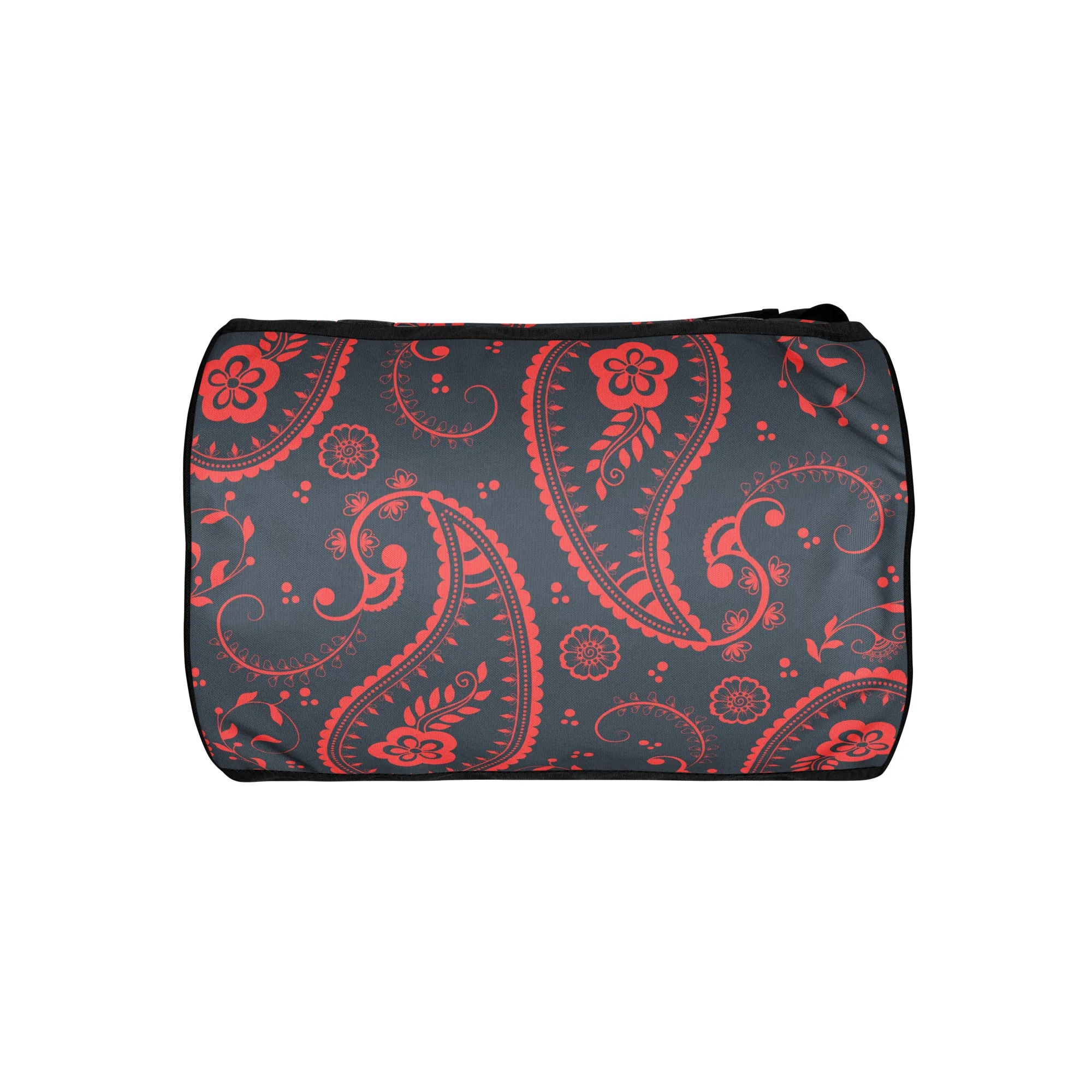 PAISLEY COLLECTION (GRAY) All-over print gym bag