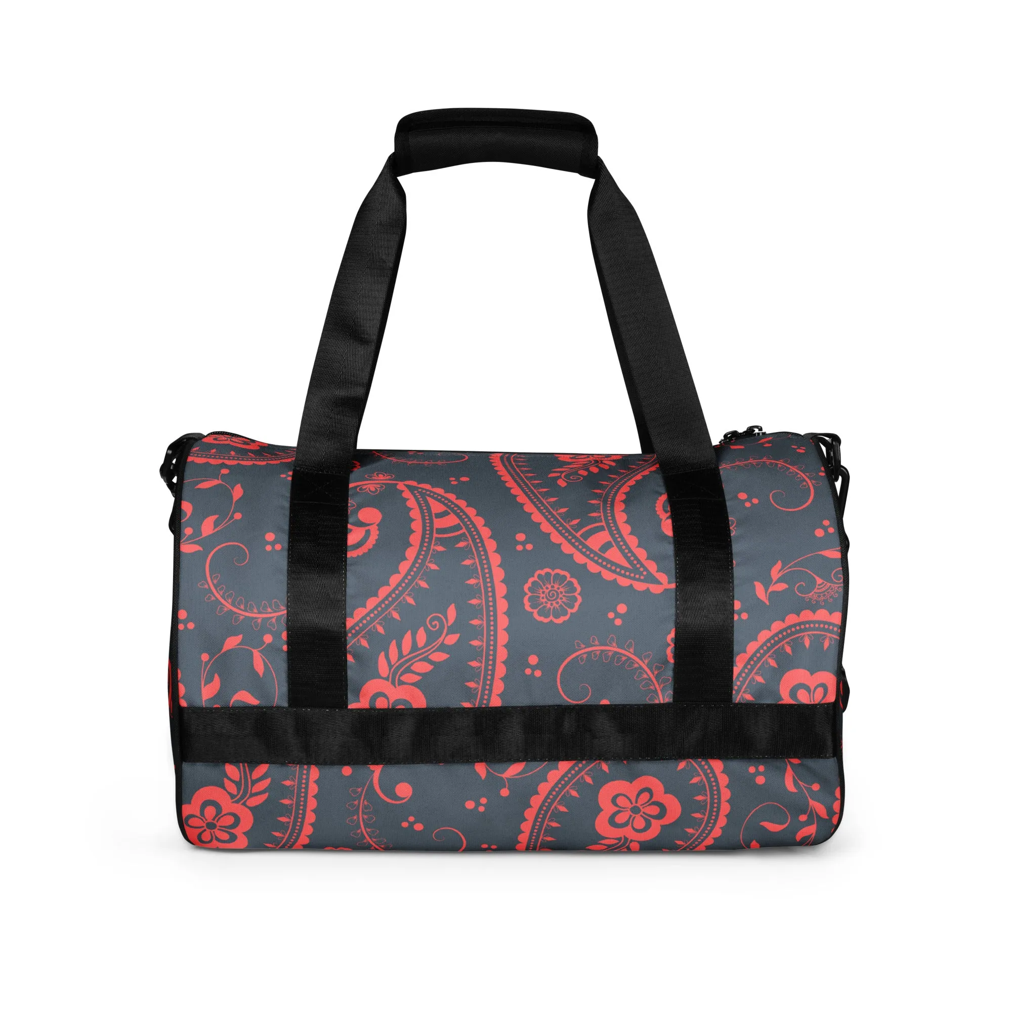 PAISLEY COLLECTION (GRAY) All-over print gym bag