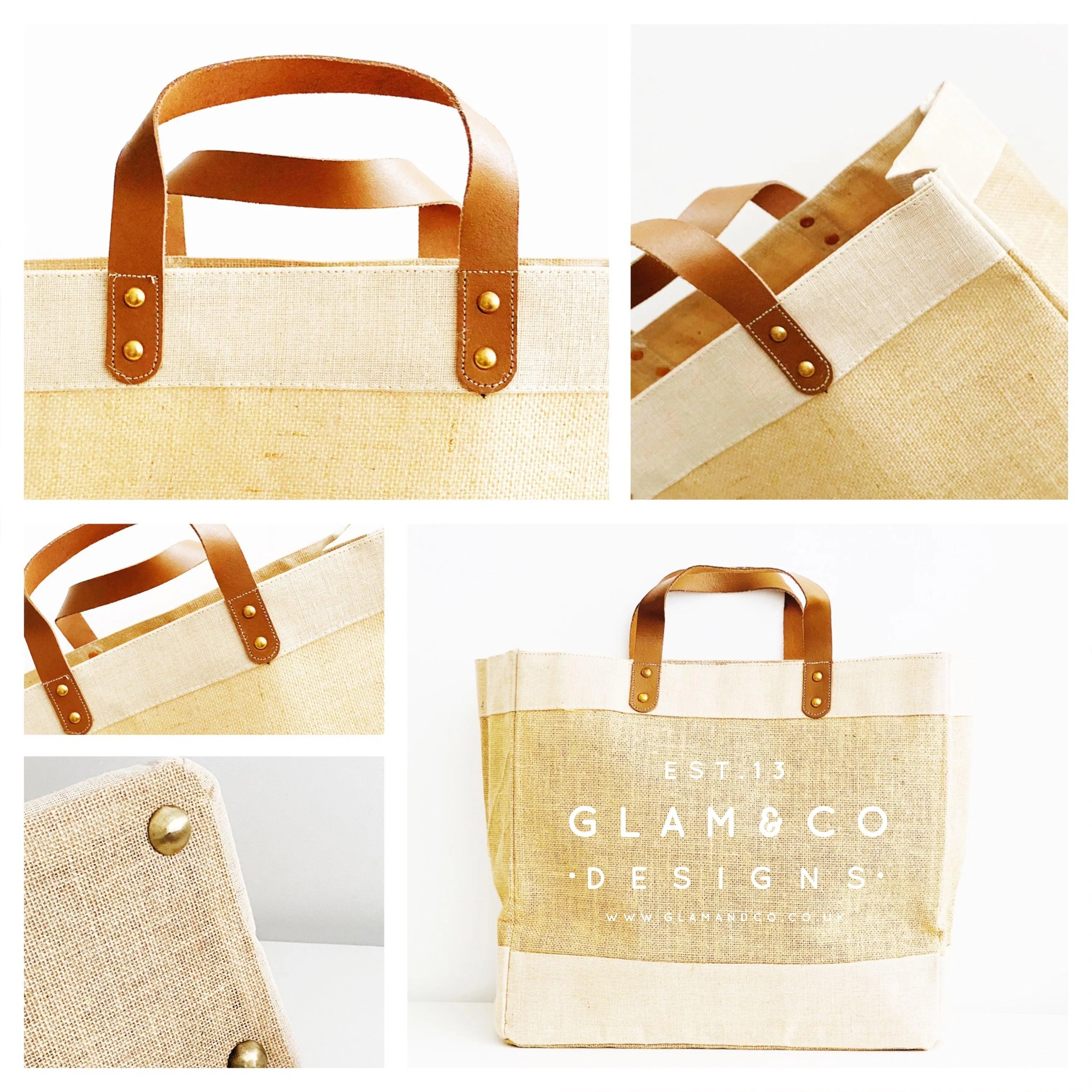 Personalised Jute Tote Bag - Bridesmaid