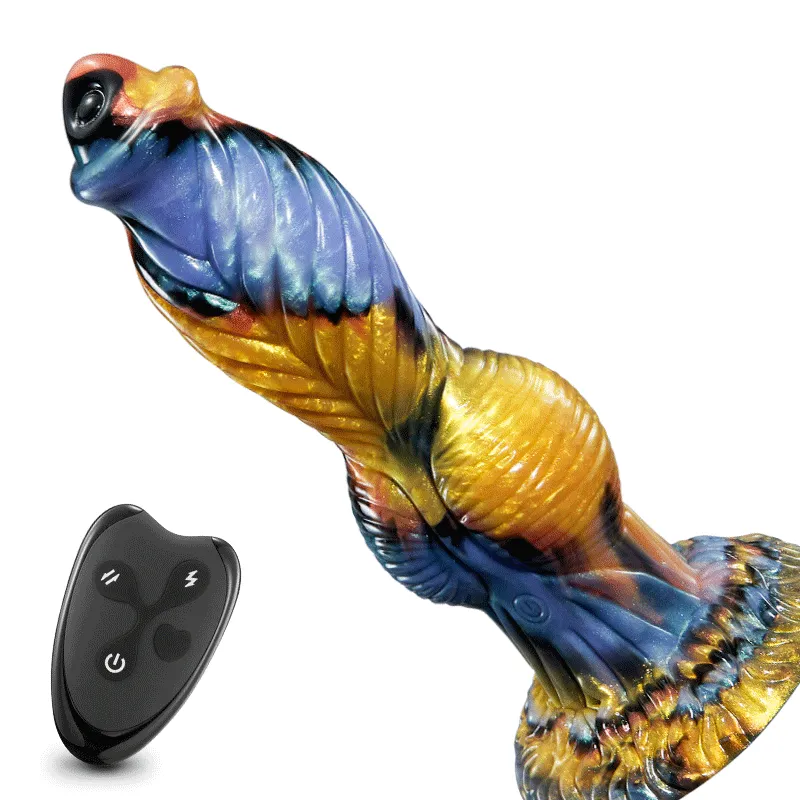 Phoenix Fantasy Thrusting Vibrating Monster Dildo 10.23 Inch