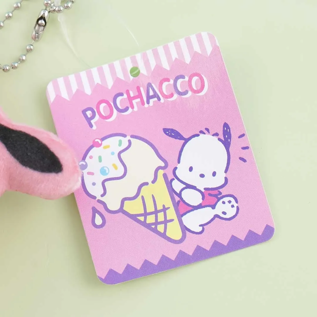 Pochacco Pochit Die-Cut Plushie Charm - Mini