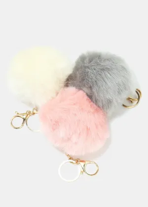Pom Pom Keychain