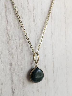 Precious Forrest Stone Necklace