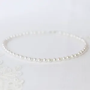 Precious Pearls Necklace in Silver