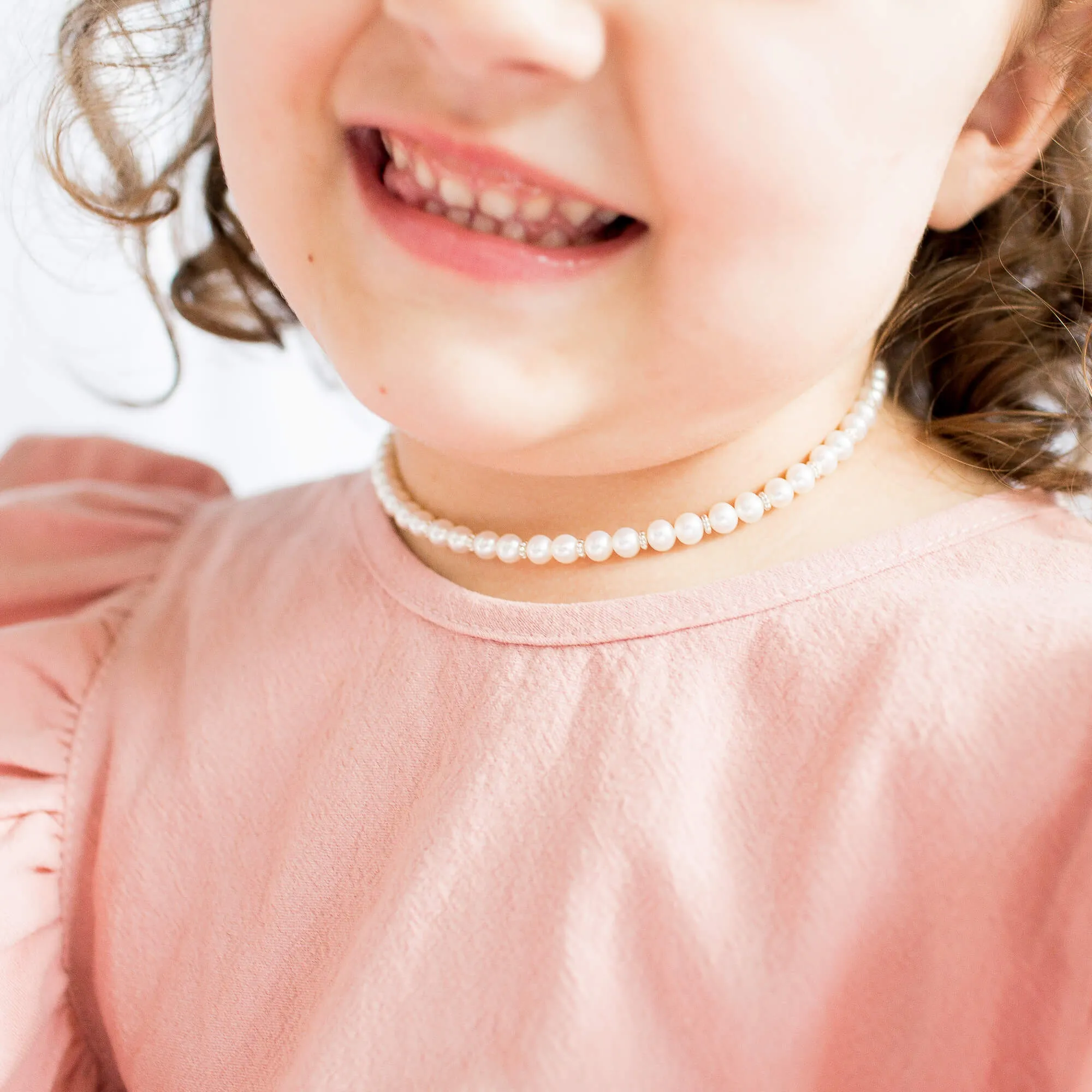 Precious Pearls Necklace in Silver