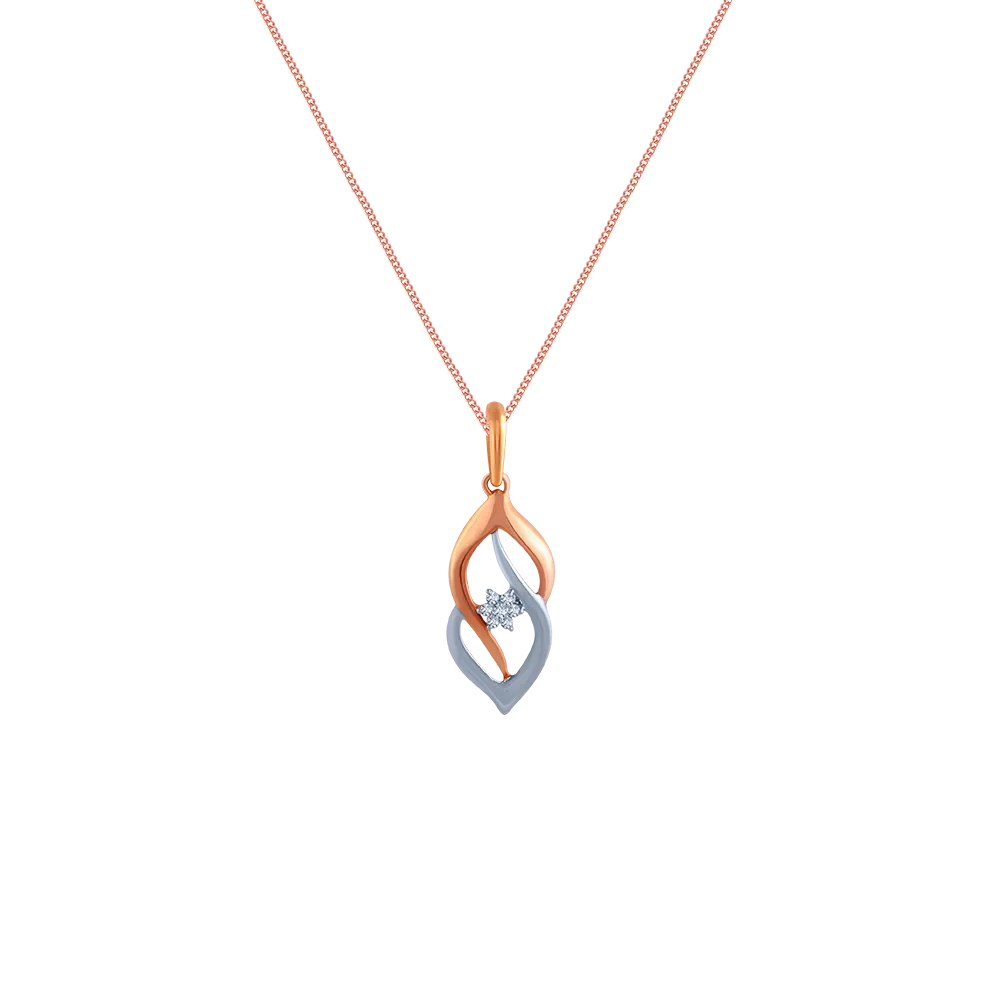 Precious Precision Diamond Pendant