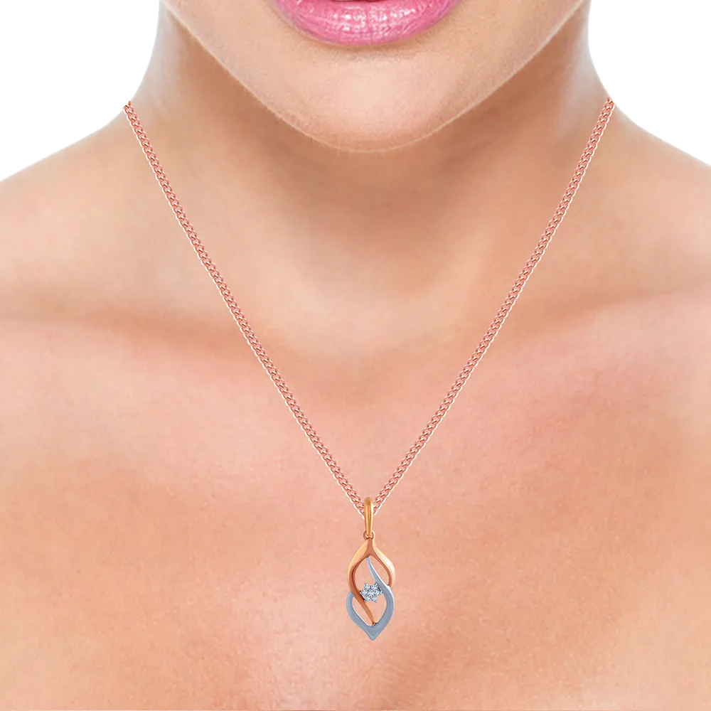 Precious Precision Diamond Pendant
