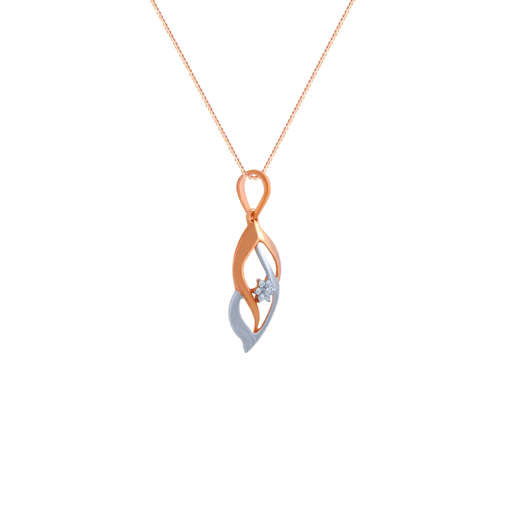 Precious Precision Diamond Pendant