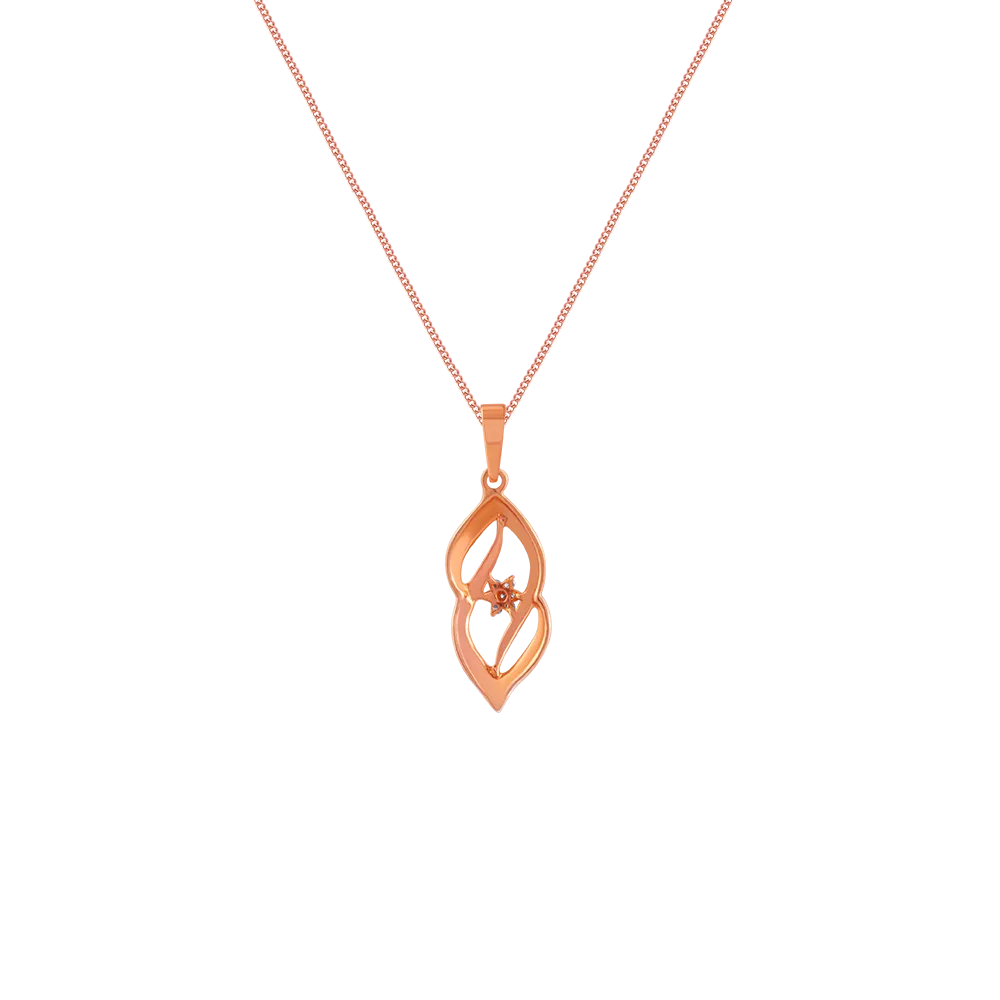 Precious Precision Diamond Pendant