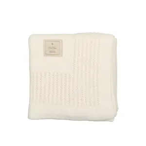 Precious Purl Knit Blanket