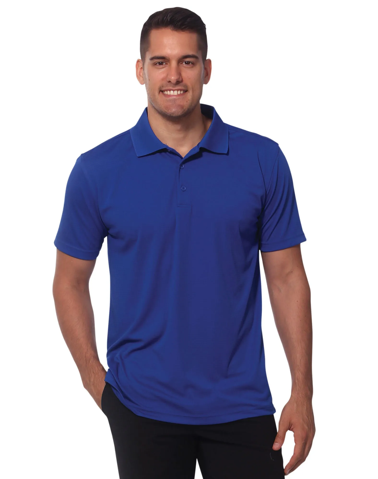 [PS75] Men's Cooldry Textured Polo