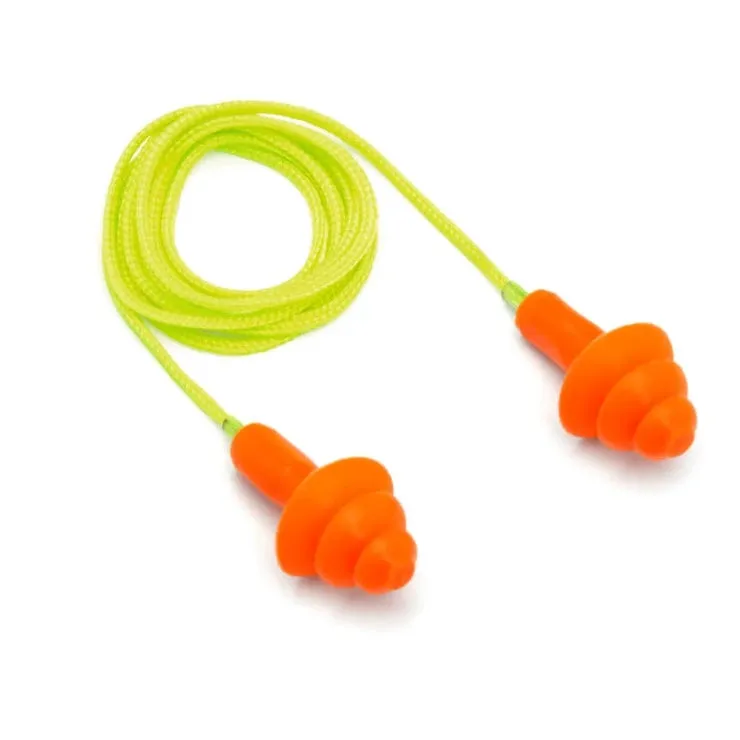 Pyramex® Superb Comfort And Reusable Earplugs - 25 NRR - PYRP3001