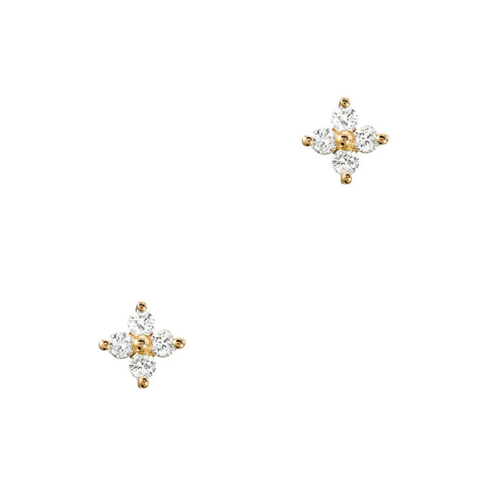 Quadra Petite Post Earrings