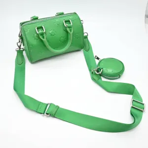 "Travel Gear" Hand Bag (BOTTEGA GREEN)
