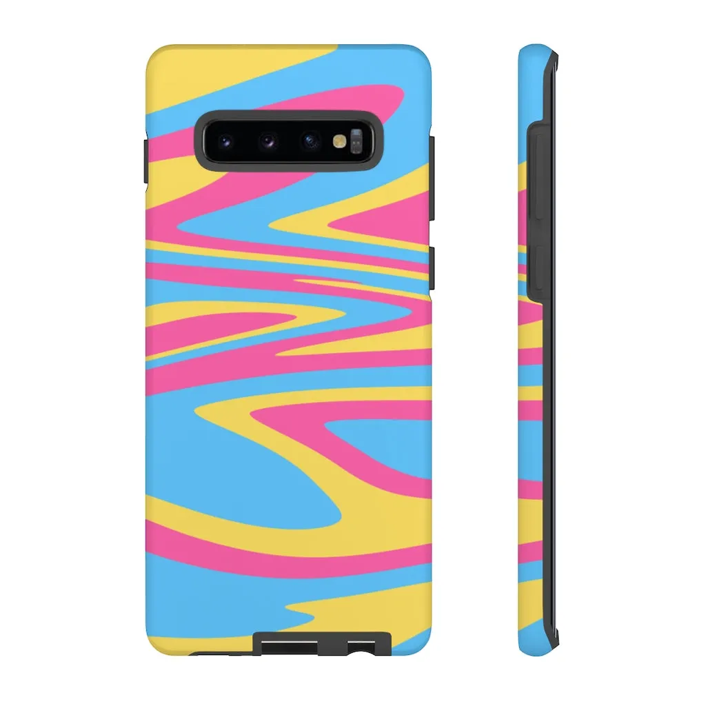 Retro Pansexual Flag Phone Case for Apple & Samsung