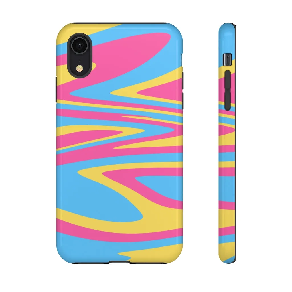 Retro Pansexual Flag Phone Case for Apple & Samsung