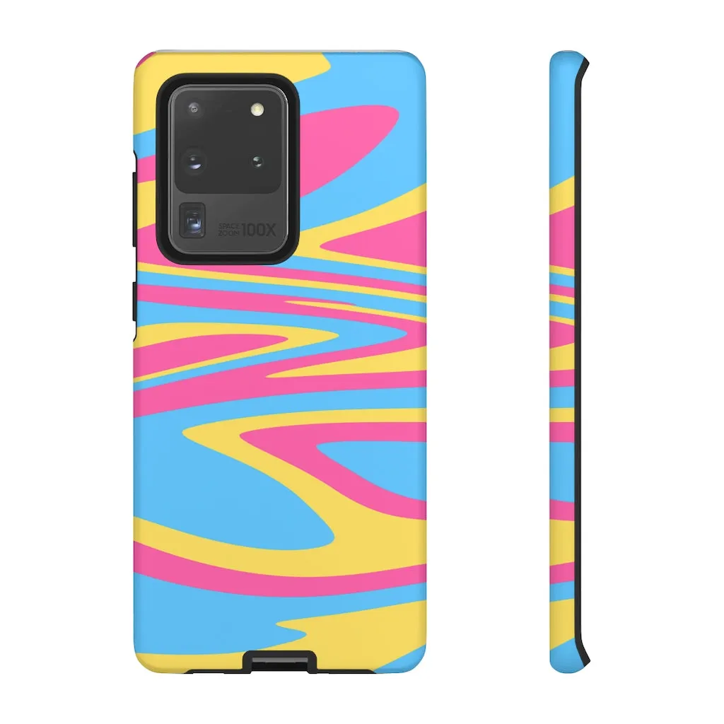 Retro Pansexual Flag Phone Case for Apple & Samsung
