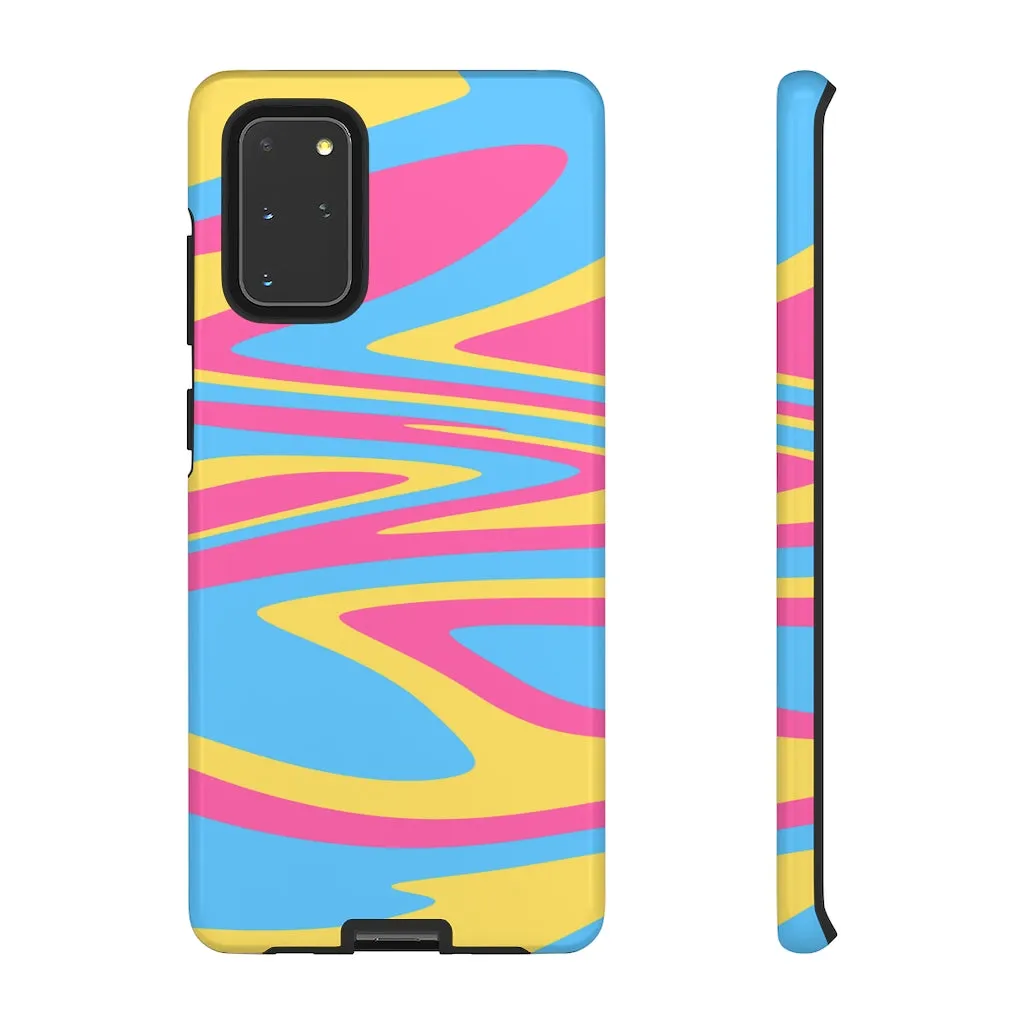 Retro Pansexual Flag Phone Case for Apple & Samsung