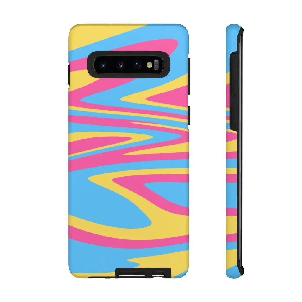 Retro Pansexual Flag Phone Case for Apple & Samsung