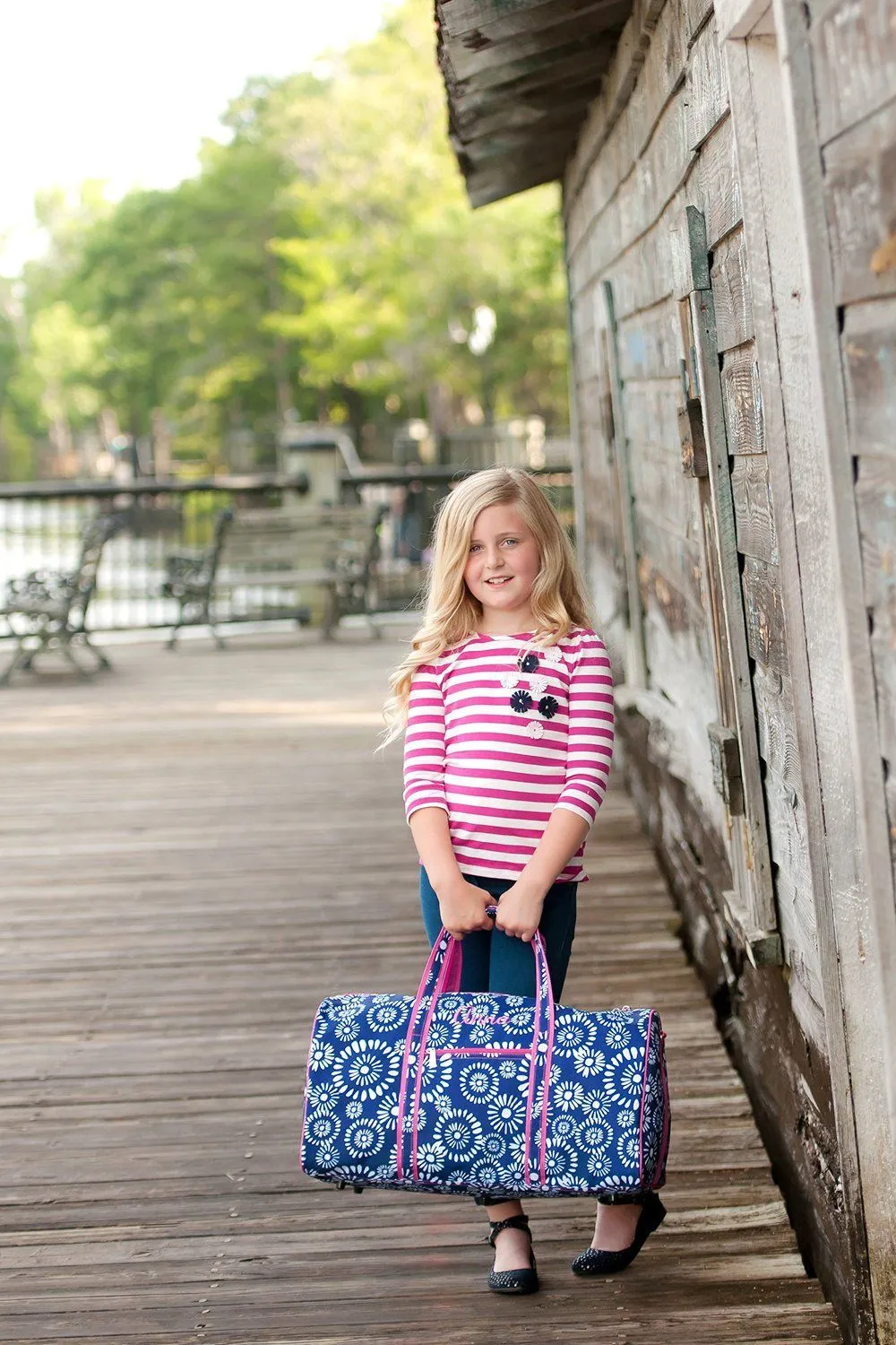 Riley Duffel Bag - Personalized