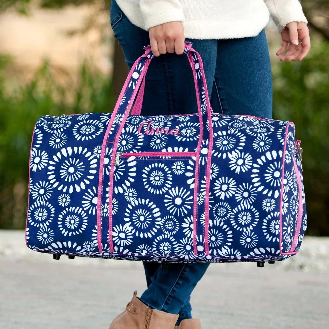 Riley Duffel Bag - Personalized