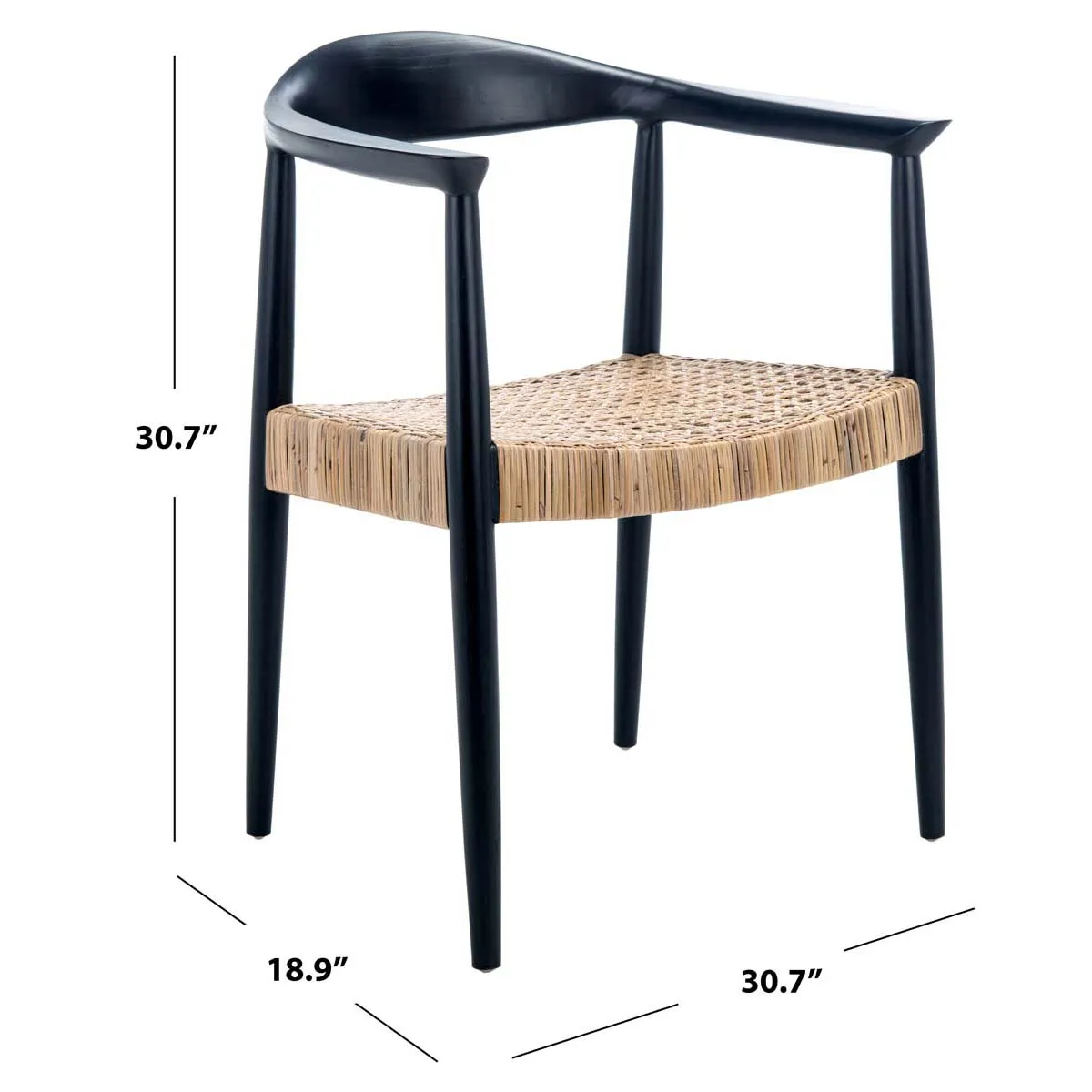 Safavieh Eyre Rattan Peel Accent Chair , ACH1008