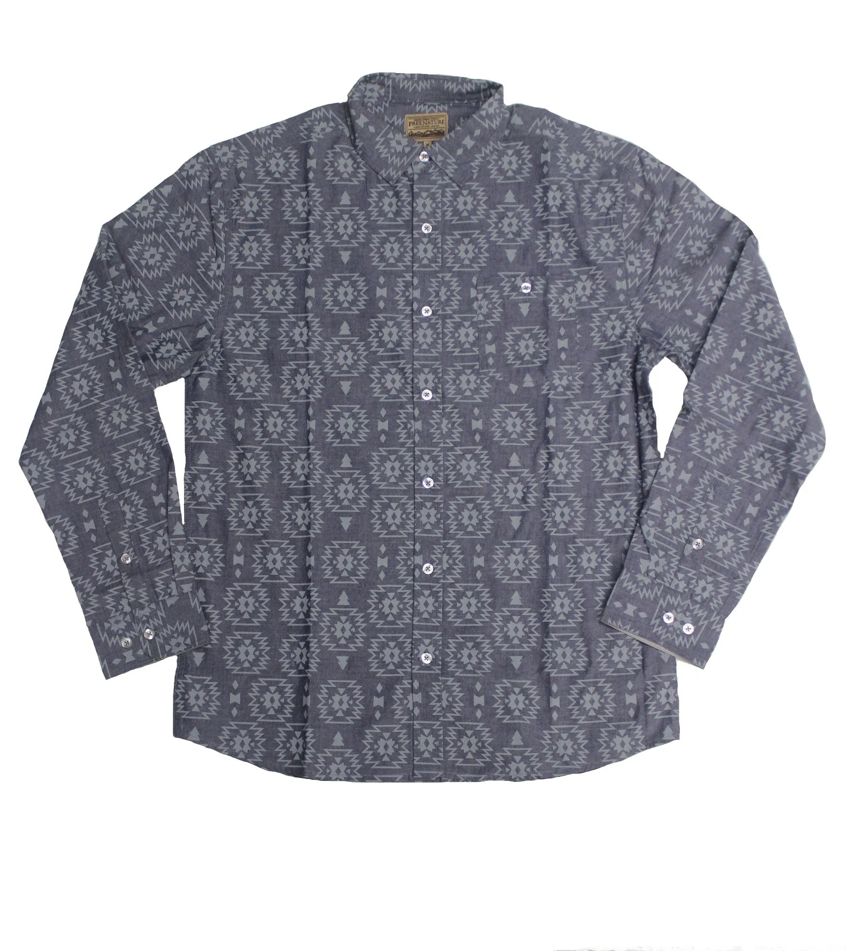 Sage Chambray LS Button-down