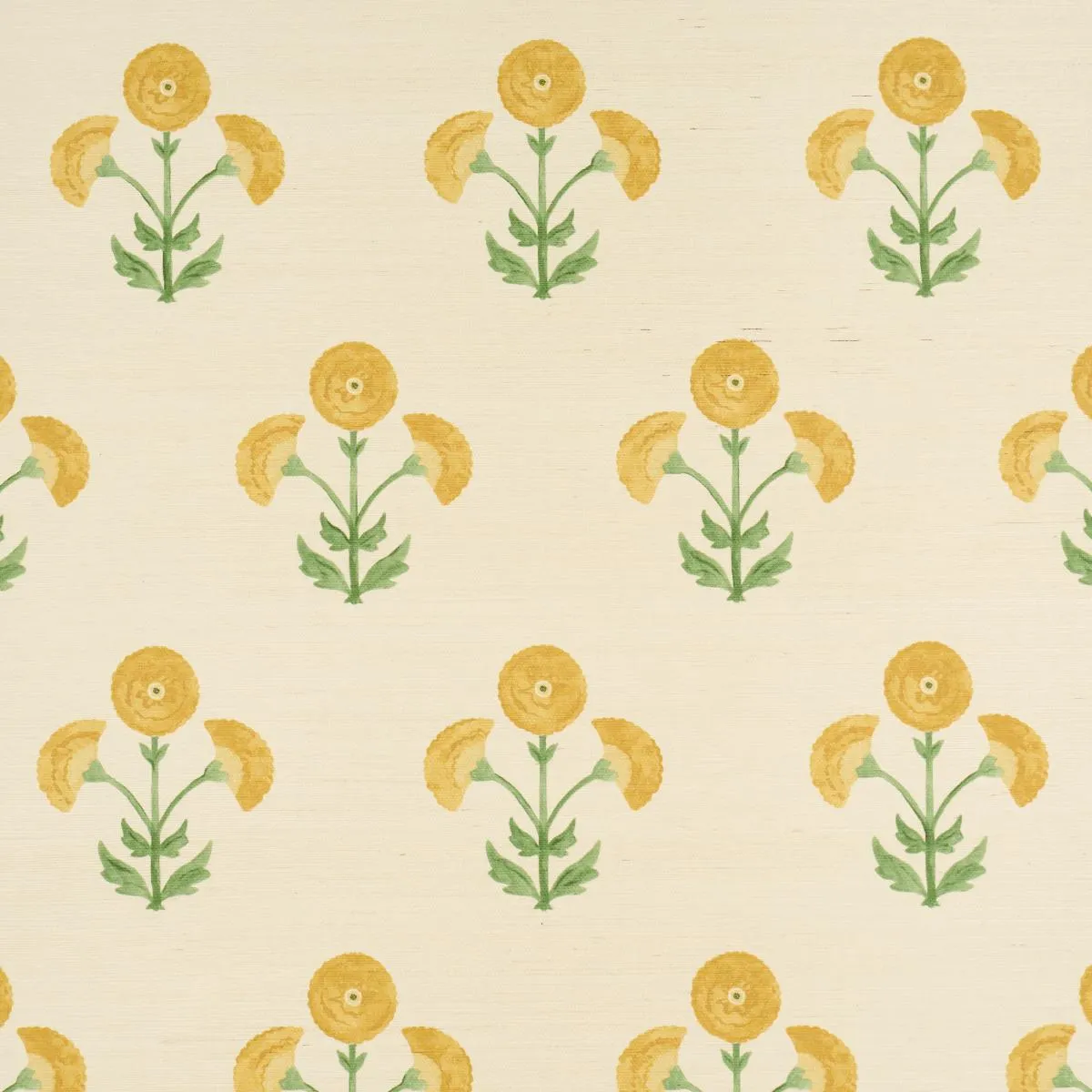 Saranda Flower Sisal Wallpaper