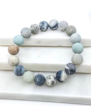 Semi Precious Stone Stackable Bracelet