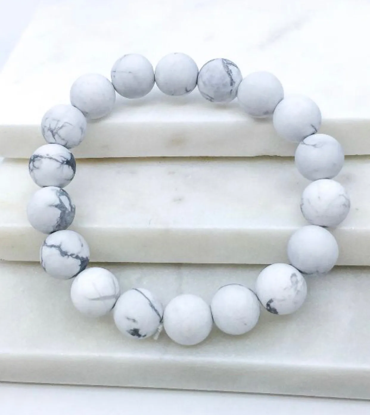 Semi Precious Stone Stackable Bracelet