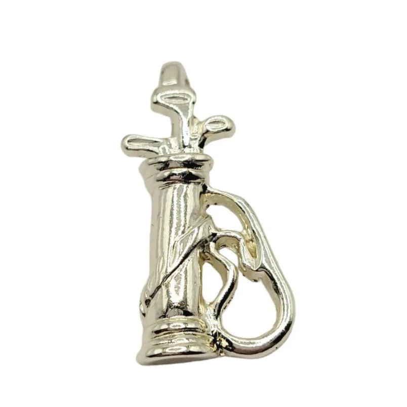 Small Golf Bag And Clubs Charms
