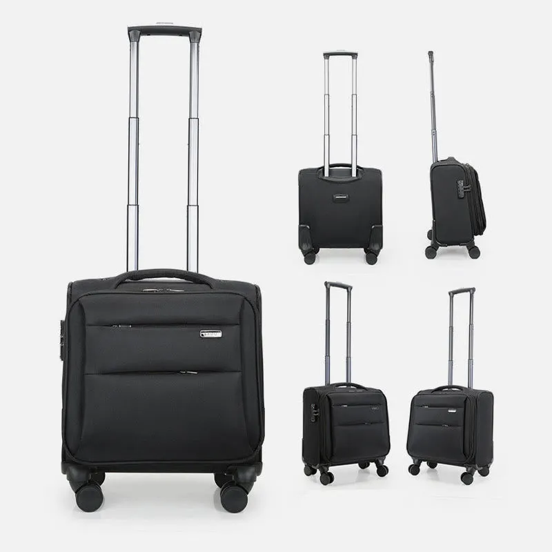 Small Luggage Trolley Case Multifunctional Oxford Wheel Bag For Travel