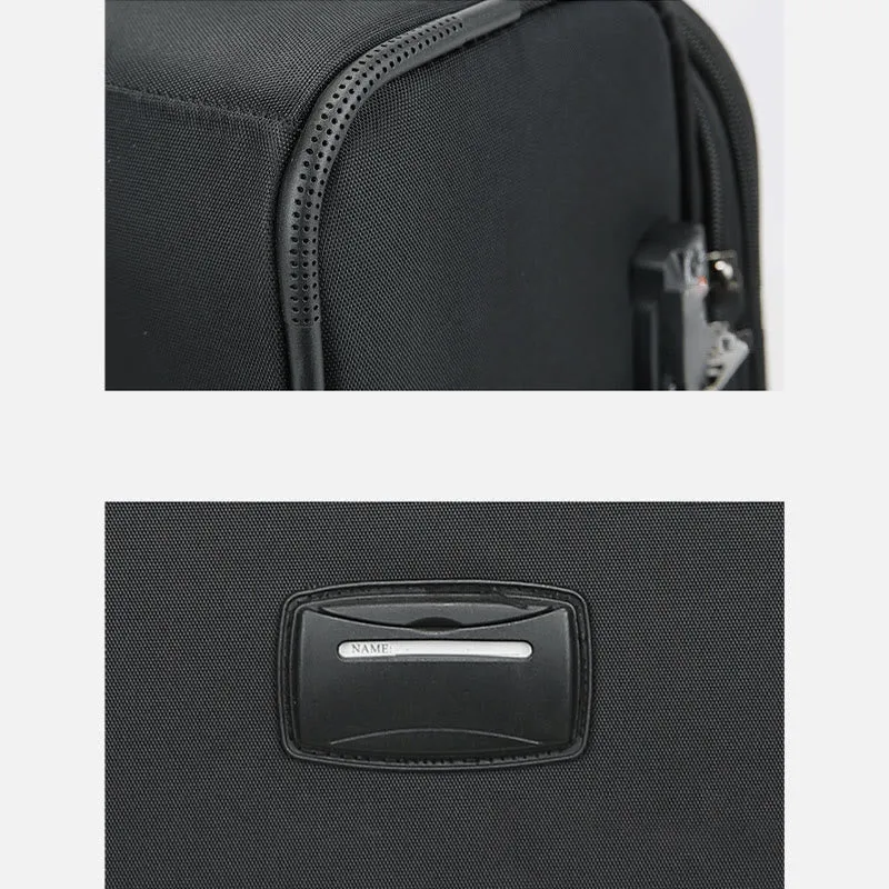 Small Luggage Trolley Case Multifunctional Oxford Wheel Bag For Travel