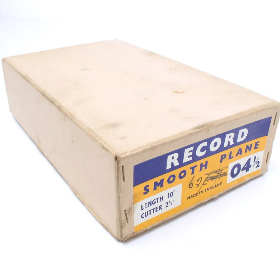 SOLD - Record Smoothing Plane no. 04 ½ - Mint