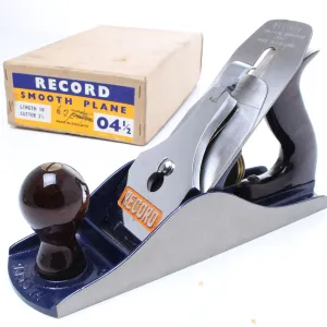 SOLD - Record Smoothing Plane no. 04 ½ - Mint