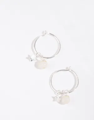 Sterling Silver Semi-Precious Earrings