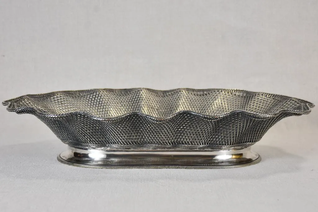 Superb Christofle bread basket 18½"